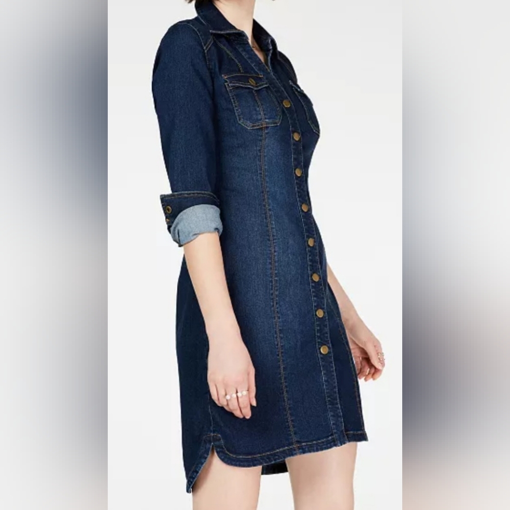 NWT Jean Dress From INC International Concepts 16P.  Bought at Macys $99
